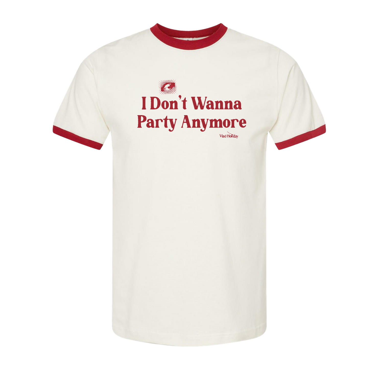 Party Red Ringer T-Shirt