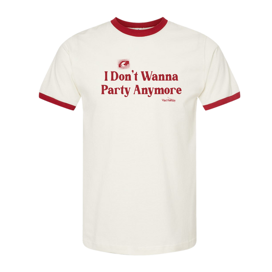 Party Red Ringer T-Shirt